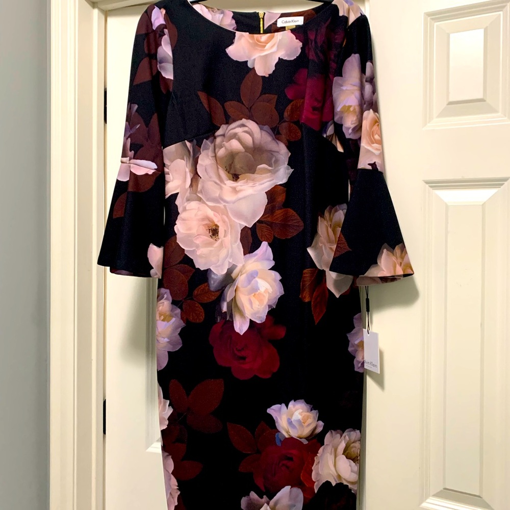 Calvin Klein floral dress